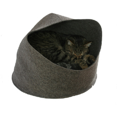 Katzenhöhle Katzenkorb Katzenbett aus Filz