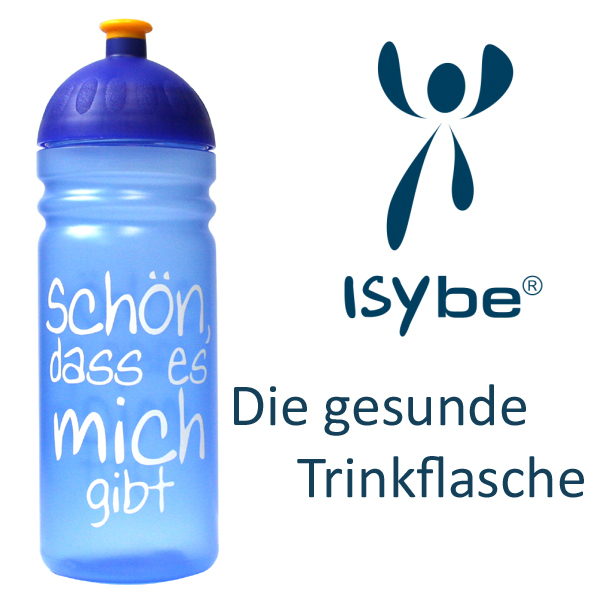 BPA-frei Welt 0,7L Kohlensäure geei ISYbe Outdoor-Trinkflasche auslaufsicher 