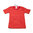 Wollunterwäsche Kind Wollshirt Rot-Orange Unterhemd